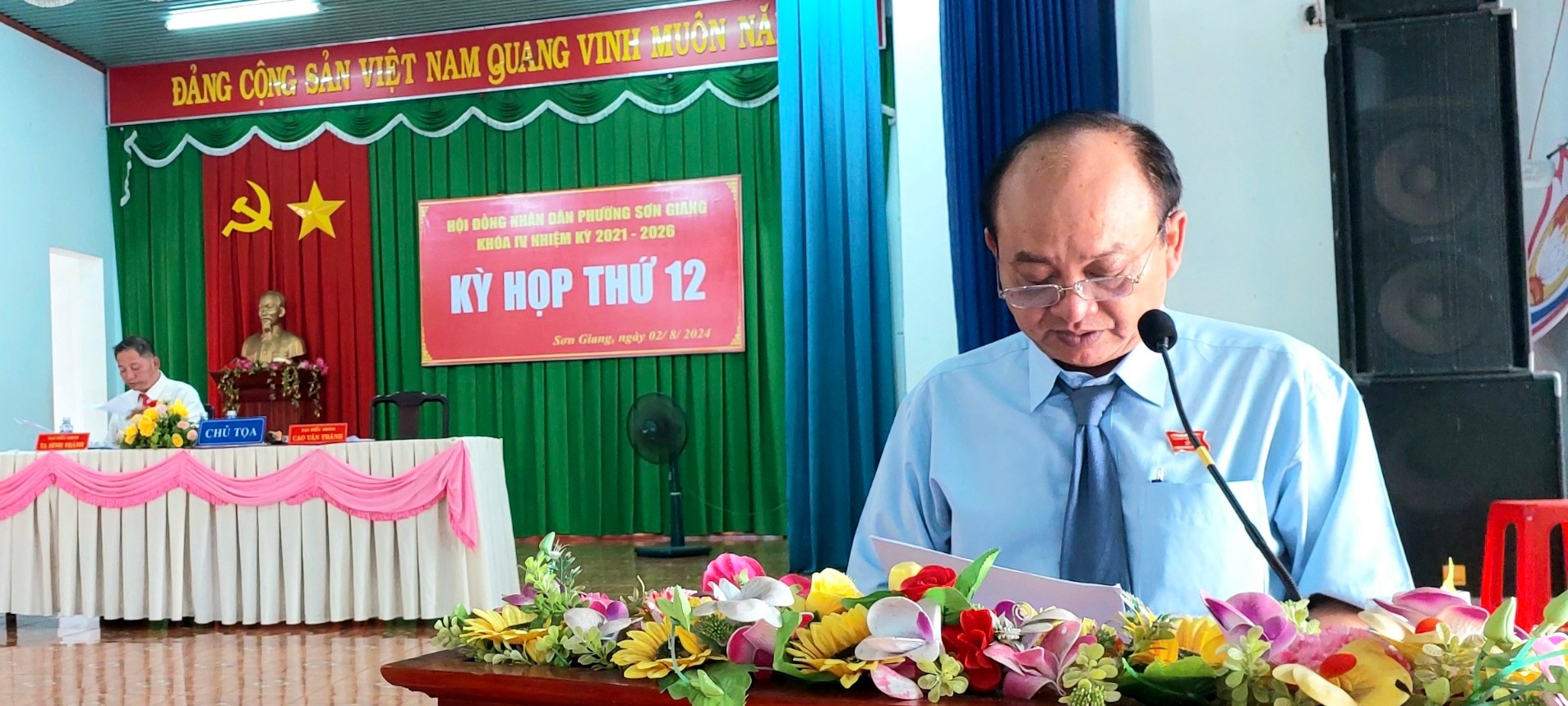 KÌ HỌP THỨ 12 HĐND PHƯỜNG SƠN GIANG